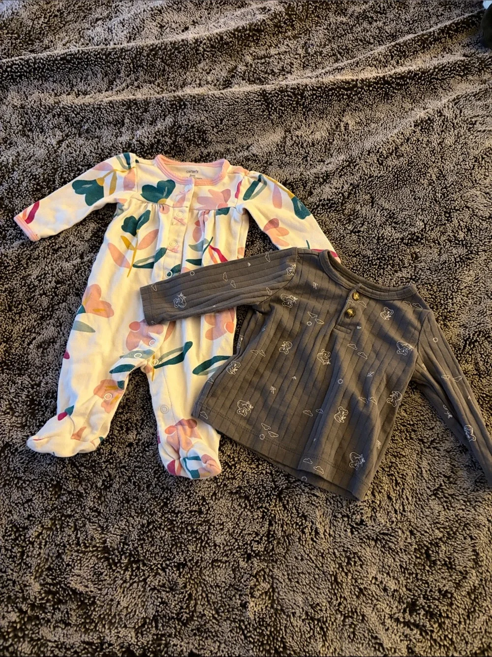 Carter's Girls size 3 Months Mixed lot 9 pieces